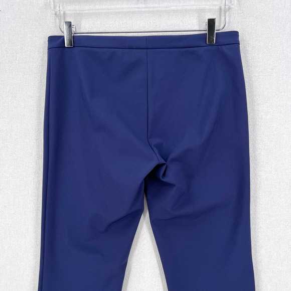 THEORY Classic Skinny Pants Womens 6 Blue Mid Rise Perform Tech Midrise Slim - Picture 4 of 13